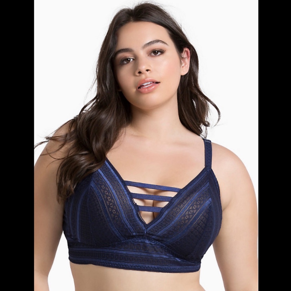 Torrid lace ladder bralette